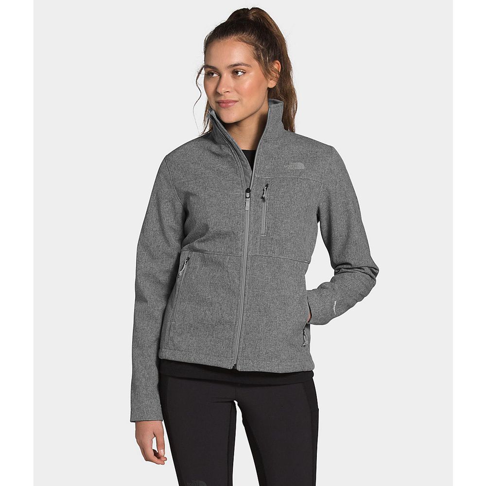 The North Face Softshell Jackets Womens Australia - The North Face Apex Bionic Grey (WDM-341702)